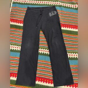 GAP Y2K Black Sweat Pants